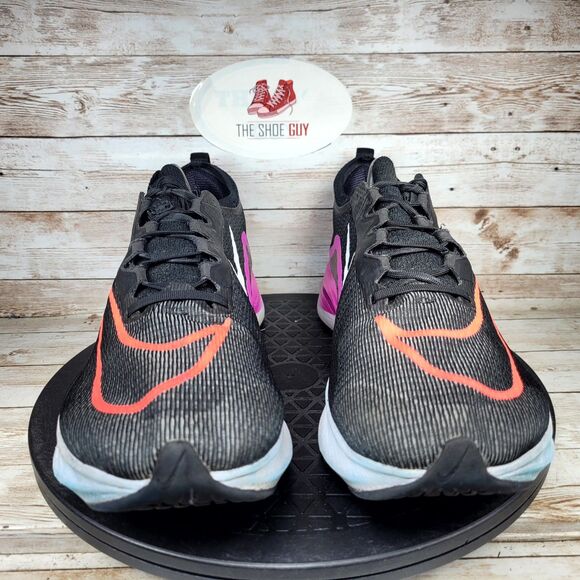 Nike Zoom Fly 4 Sneakers Men's Size 10.5 Black Violet Athletic Running Shoes - Picture 5 of 14